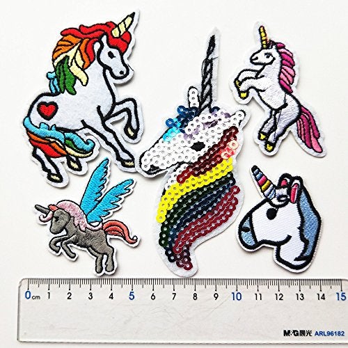 Mo Sheng Accessory 25pcs DIY Embroidery Birds Horses Patches Mix Patterns Iron On/Sew On Applique for Clothes Backpacks T-Shirt Jeans Skirt Vests Scarf Hat Bag (Style 3) - Image 4