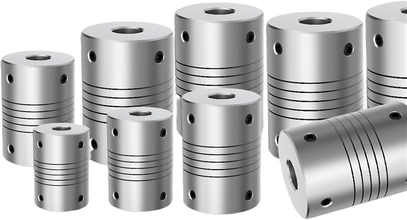 LR D D30L35 Aluminum Elastic Winding Shaft Coupler Motor Connector 8mm to 18mm Clamping Type Customize Flexible Coupling(10mmX12mm) - Image 4
