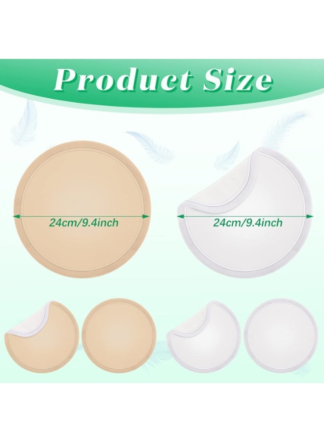 Bukela Breast Pads, 4 PCS  Nursing Pads, Soft Organic  Pack Wrap, Reusable Washable Compress Breast Pads, for Comfort Relaxing Sleeping, Soothing Daily Use - Image 2