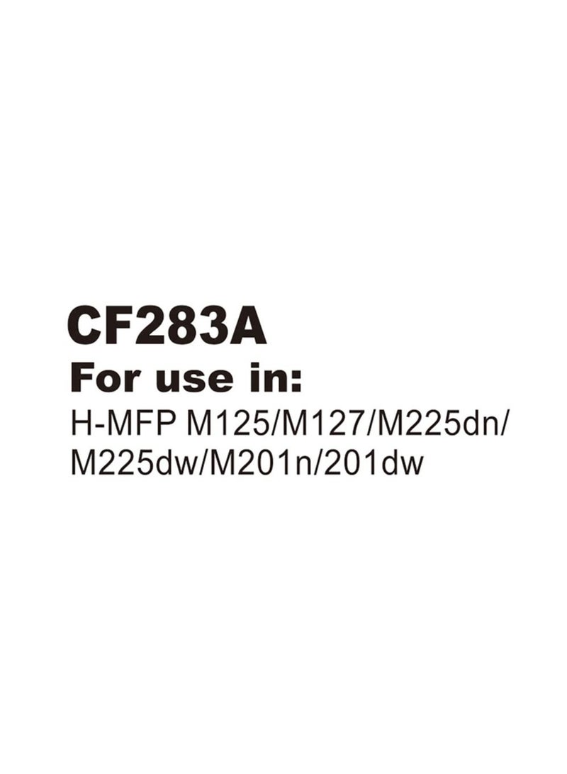 MKS Toner Cartridge  CF283A Compatible with HP LaserJet M125/M127/M201/M225 - Image 2