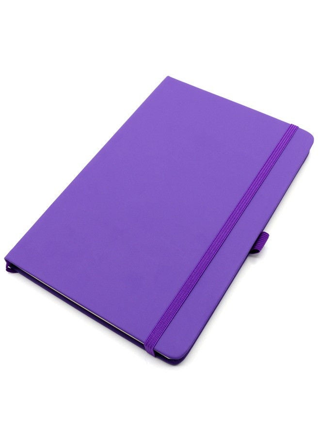 Giftmate A5 PU Leather Notebook  with 80 single-lined pages | Leather Notebook | Hard Cover Notebook | Office Notebook | Hard Cover Notebook | Leather Cover Notebook - Image 3