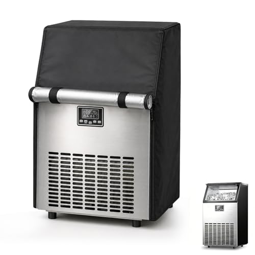 Guisong Ice Maker Cover for Most 100lb150lb Under Counter Commercial Ice MachineWaterproof Industrial Icecream Machine Cover for Industrial Ice Maker Under Cabinet16 W x 18 D x 31 H - Image 1