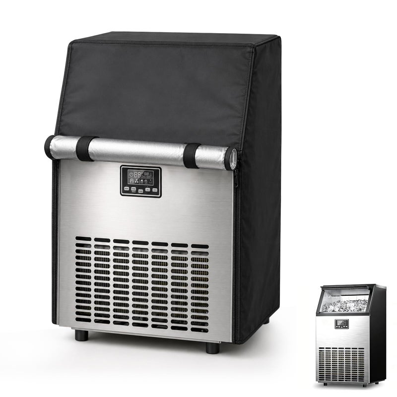 Guisong Ice Maker Cover for Most 100lb150lb Under Counter Commercial Ice MachineWaterproof Industrial Icecream Machine Cover for Industrial Ice Maker Under Cabinet16 W x 18 D x 31 H - Image 2