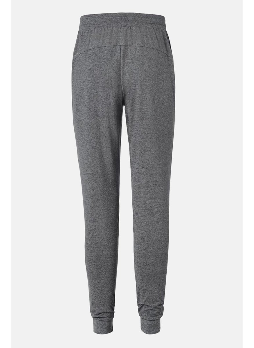 Tchibo Men Sportswear Drawstring Track Pants, Grey  - Image 2
