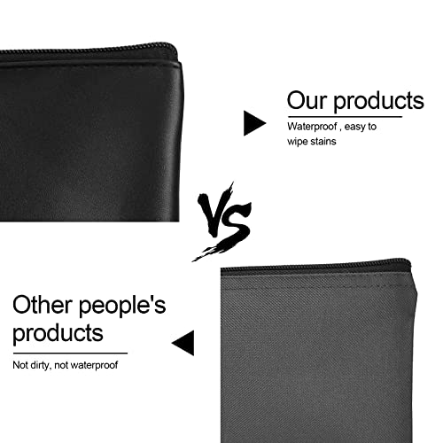 Joyberg 2 Pieces Money Bags with Zipper, 11x6.1 inch Money Pouch, Bank Bag, Cash Bag, Check Wallet, Cosmetics - Image 5