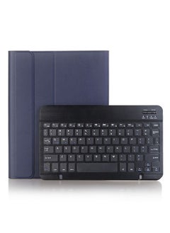 For Samsung TabS9FE11 Inch 2023 Protective Cover Wonderful Control Magnetic Suction Colorful Backlit Bluetooth Keyboard Soft Shell-Color:Dark Blue-Bluetooth Keyboard-Product Type:Samsung S7 11 Inch T870/T875 Universal