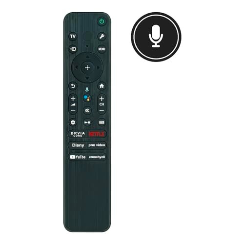 Beyution RMFTX810U Replacement Voice Remote Control Fit for Sony 2023 HDR 4K Bravia Smart TV Series KD55X80L KD65X77L KD65X80L KD75X77L KD75X80L KD85X77L XR55A80CL XR55A80L XR55X90L SUB RMFTX811D - Image 3