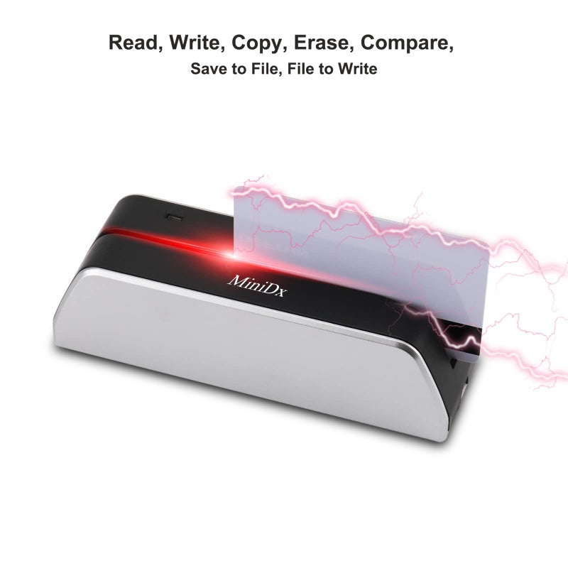 MiniDX MSR X6 Bluetooth Magnetic Swipe Card Reader Writer Encoder 3-Track MSRX6BT for Mobile/Tablets/PC - Image 4