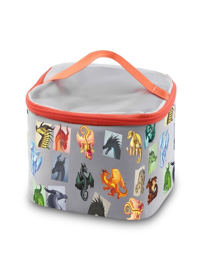 PXTIDY Dragon Novel Inspired Gift Fantasy Novel Dragon Cosmetic Organizer Bag Dragon Tribes For Dragon Lovers - Image 1