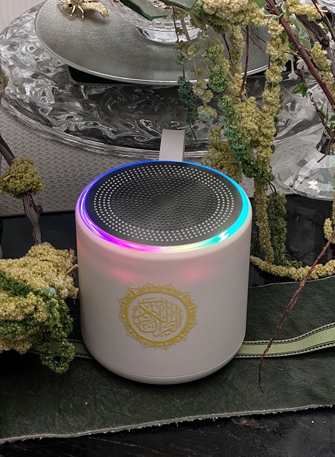 Portable Quran speaker with LED lighting and surround sound, specially designed for Saudi Muslims - Image 1