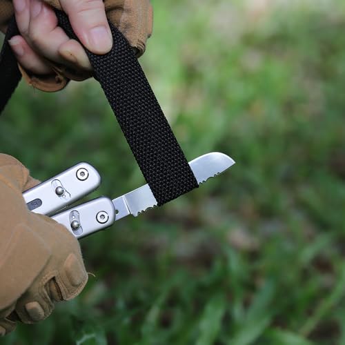 Roxon FT02 Build Your Own Multitool Accessory for Flex Multitool (4 pcs A set included Small Serrated Blade, Small & Large Scalpel, Large Serrated Blade) Replaceable Tools for all kinds of Knives - Image 3