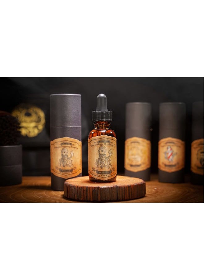 THE VINTAGE GROOMING CO. - Wildwood Beard Oil - All Natural (1oz) - Image 1