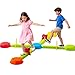 VROGTIK Stepping Stones for Kids 15 Piece Balance Beams Toddler Stepping Stones Obstacle Course Sensory Toys with Game Spinner and Card for Indoor Outdoor Toys Gifts for 3 4 5 6 7 8 9 Years Old Kids - Image 2