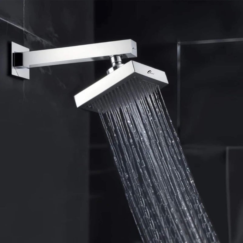 Endoware Gamma 6 x 6 Inch Luxury Overhead Shower Powerful Water Flow - Image 3