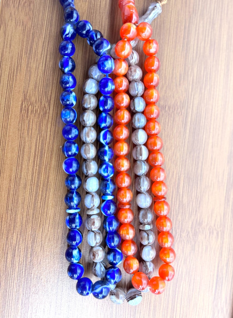 3 عبوات/33 خرزة من الراتنج/تسبيح/12 ملم - Image 2