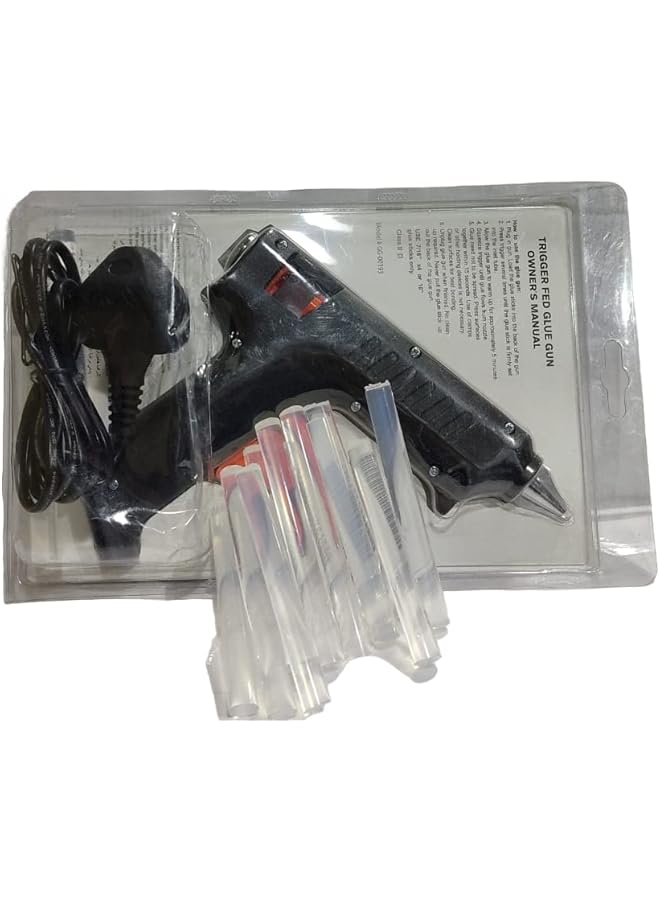 erorex Silicone Glue Gun Large Heavy Duty Professional Glue Gun With Free 10+2 Silicone Sticks Prima Bhtc Recomended 80Watts 110 240Volts - Image 4