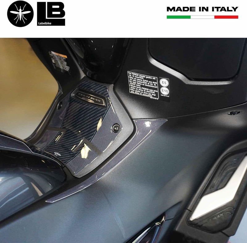 labelbike ملصقات ريزين ثلاثية الأبعاد من لابل بايك للزينة والحماية للدراجات النارية والسكوترات، متوافقة مع ياماها تماكس 2022-2024 - Image 5