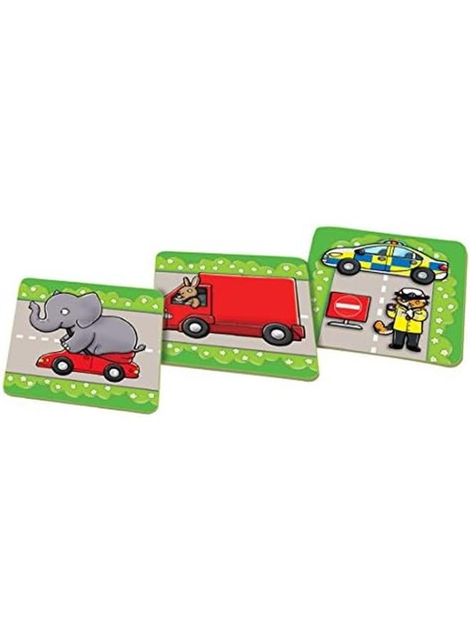 Follow That Car Matching Game Multi Color