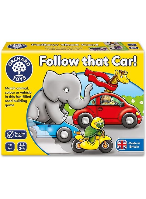 Follow That Car Matching Game Multi Color