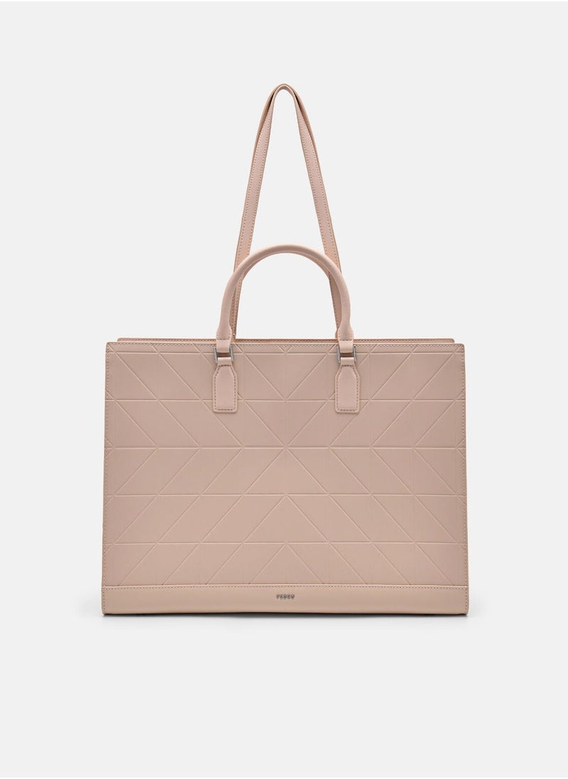 Pedro - Pedro Studio Leather Pixel Tote Bag - Image 1