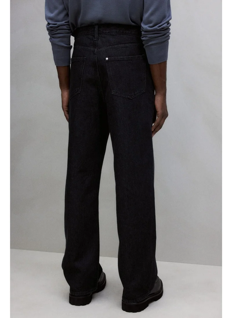 اتش اند ام Relaxed Fit 5-pocket twill trousers