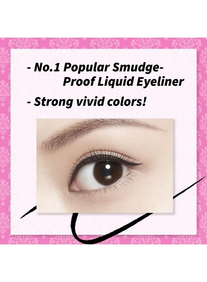 Heroine Make by KISSME Eyeliner Trio Set | 3 Full-Size - Waterproof Smooth Liquid Eyeliner, Japanese Eye Makeup for Smudge-free, Super Keep 01 Jet Black - Image 3