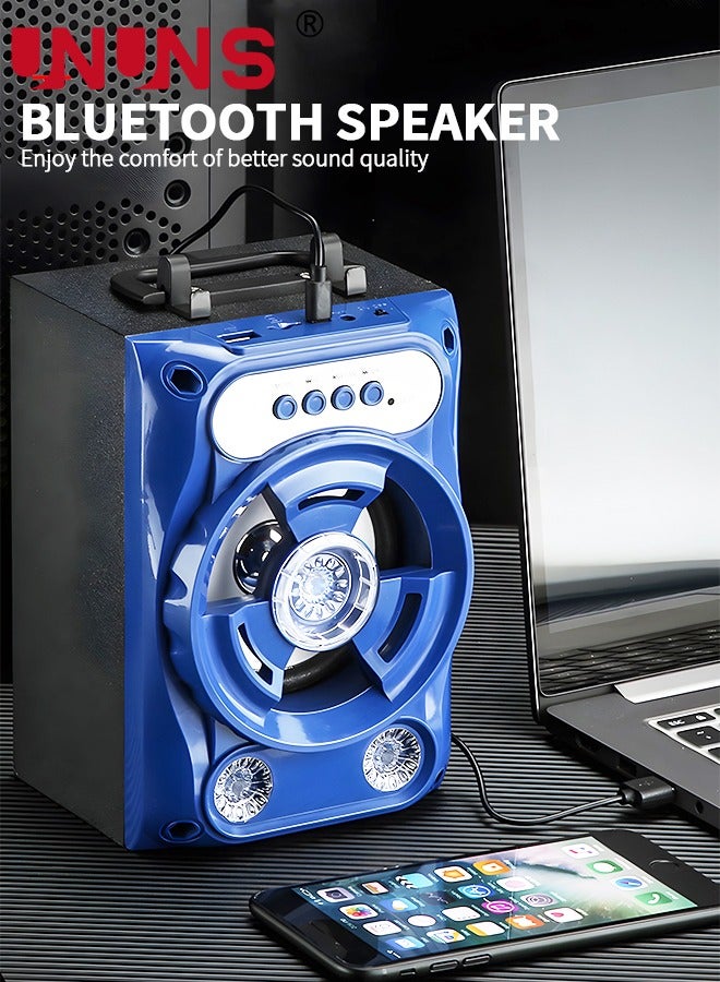 UNUNS Karaoke Machine With 1 Microphone,Portable Bluetooth Karaoke Speaker For TV,Karaoke Machine For Party,Supports TF CardKaraoke Machine With 1 Microphone,Portable Bluetooth Karaoke Speaker For TV,Karaok - Image 2