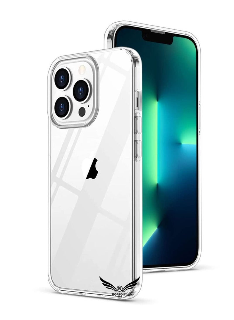BORTONY Protective Case Cover for iPhone 14 Pro 6.1 Inch Ultra Slim Clear Soft TPU Material Shockproof Protection Anti-Scratch Cover Designed for Apple iPhone 14 Pro - Image 3