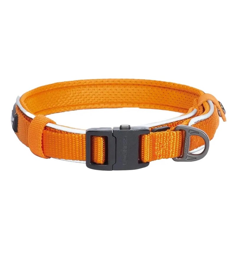 Dogness® Reflective Series Collar For Dogs - Orange - Image 2