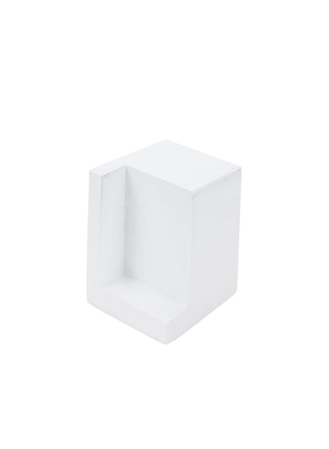 Tsnamay White Painted Set of 4 Bed Risers Furniture Square Risers Wooden Solid Wood for DIY Painting Sofa Couch Chair Table Increase Legs 2 Inches - Image 3