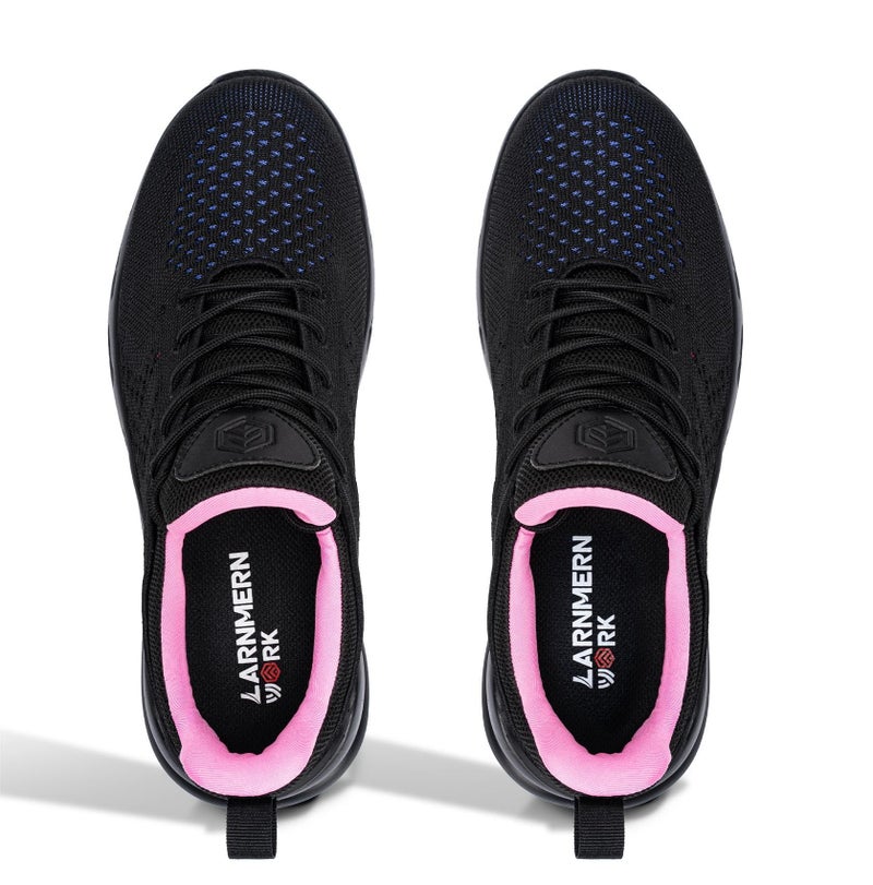 LARNMERN Womens Slip On Shoes Work Non Slip Sneakers Walking Water Resistant Zapatillas Zapatos Trabajo Food Service Chef Kitchen (9,Starry Purple) - Image 2