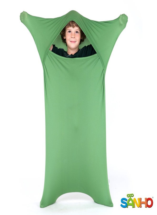 SANHO Premium Sensory Sock,Updated Version, X-Large, 70" L x 28" W, Good for Height: 65"-75" Green - Image 1