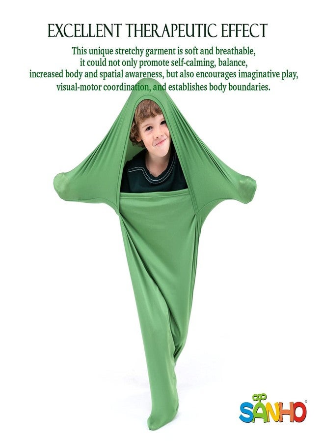 SANHO Premium Sensory Sock,Updated Version, X-Large, 70" L x 28" W, Good for Height: 65"-75" Green - Image 3