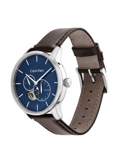 CALVIN KLEIN CALVIN KLEIN ROUND ANALOG MEN'S BLUE CASE WATCH - 25200075  - Image 1