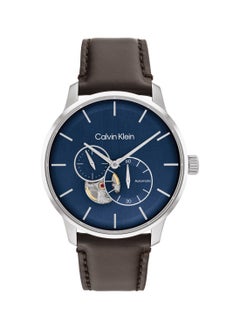 CALVIN KLEIN CALVIN KLEIN ROUND ANALOG MEN'S BLUE CASE WATCH - 25200075  - Image 2