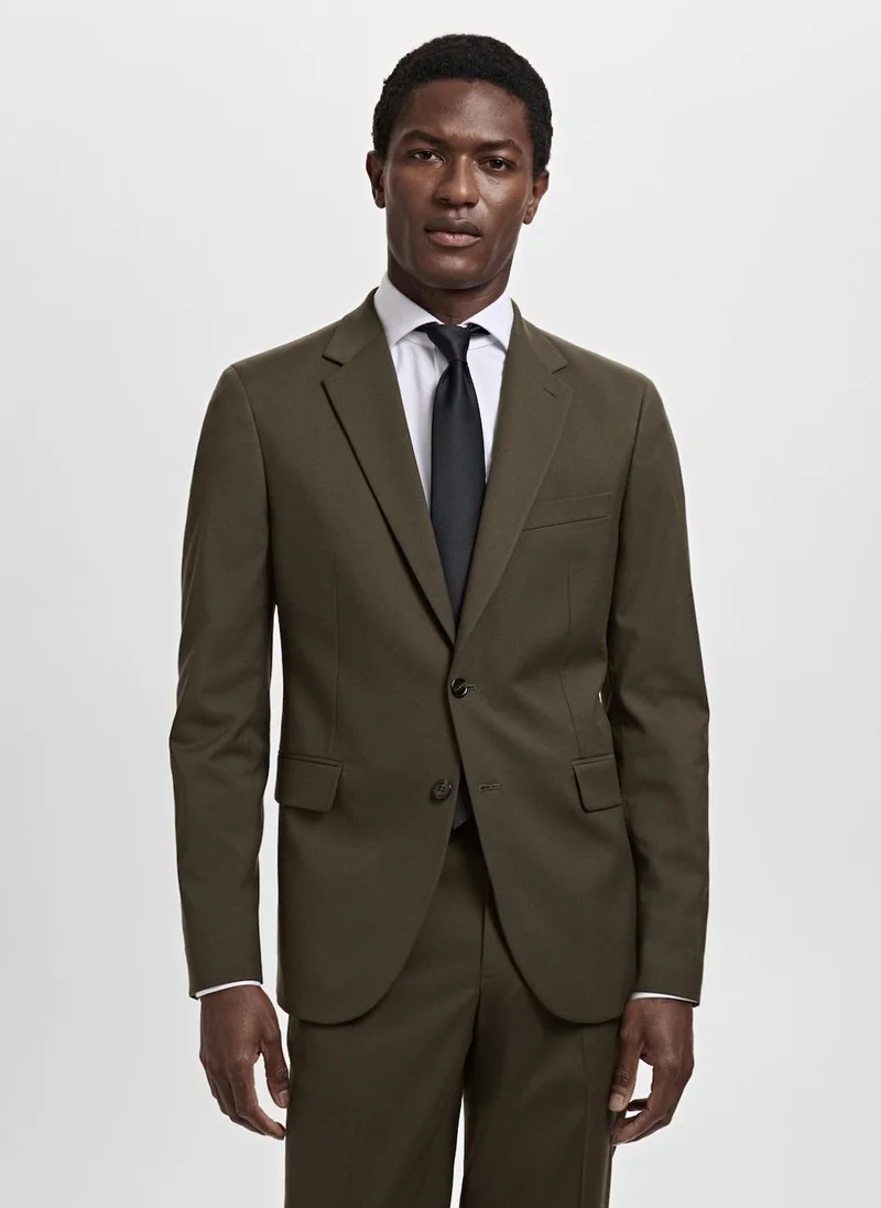 مانجو مان Milan slim-fit suit jacket