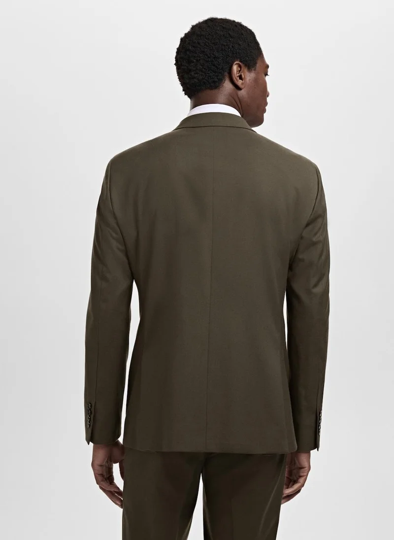 مانجو مان Milan slim-fit suit jacket