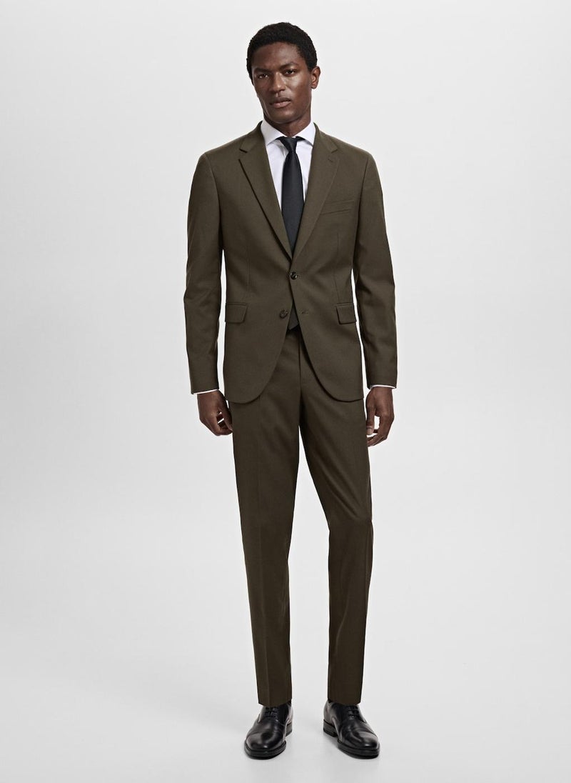 Mango Man Milan slim-fit suit jacket - Image 4