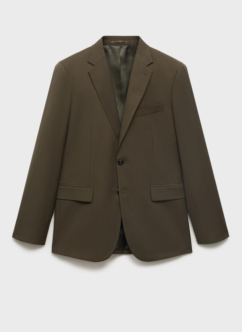 Mango Man Milan slim-fit suit jacket - Image 5