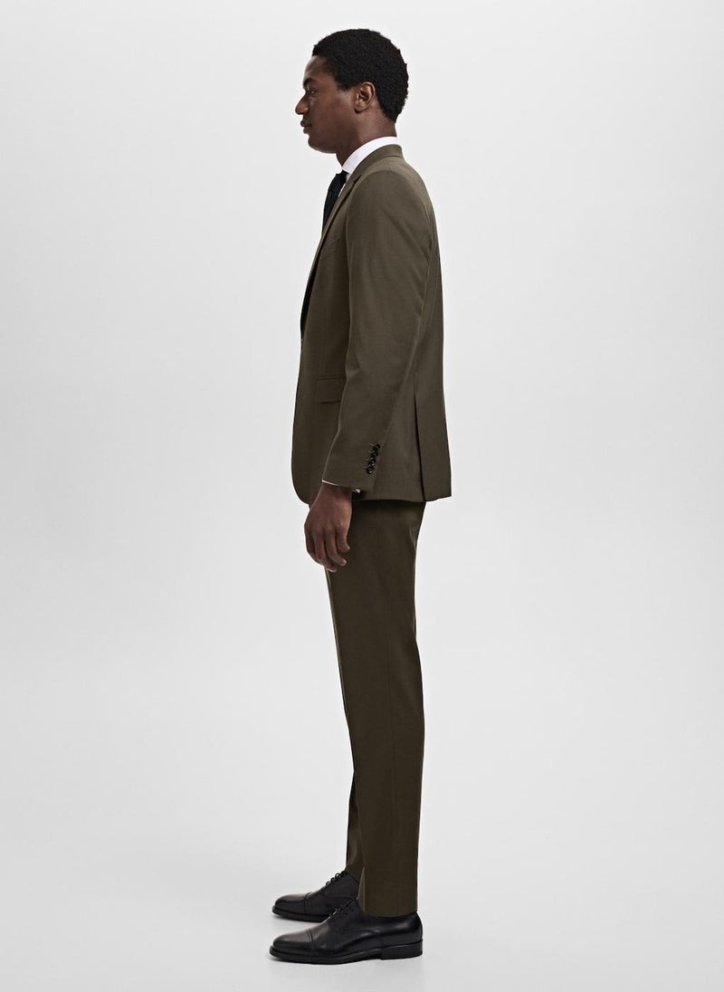Mango Man Milan slim-fit suit jacket - Image 3