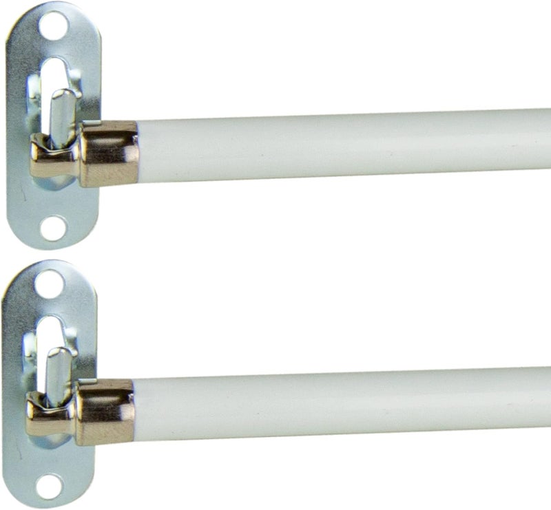 Rod Desyne Round Sash Rod 8MM 28-48 inch (Set of 2) - Image 1