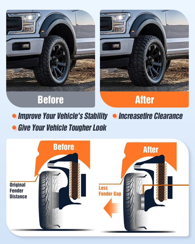 ROADFAR 5x4.75 to 5x4.75 Wheel Spacers 1.25 inch adapters 5 Lug 12x1.5 Studs 87.1mm Compatible 1984-2018 for Corvette 1982-2004 for S10 2pcs - Image 5
