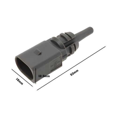 ECSiNG Outside Exterior Ambient Temp Temperature Sensor 8Z0820535A Compatible with VW Compatible with Audi Compatible with Skoda Seat Grey - Image 4