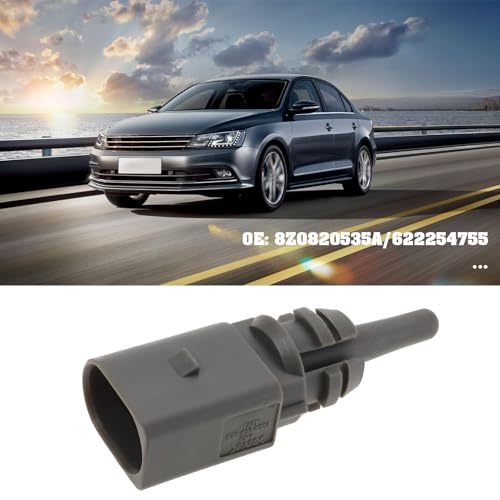 ECSiNG Outside Exterior Ambient Temp Temperature Sensor 8Z0820535A Compatible with VW Compatible with Audi Compatible with Skoda Seat Grey - Image 2