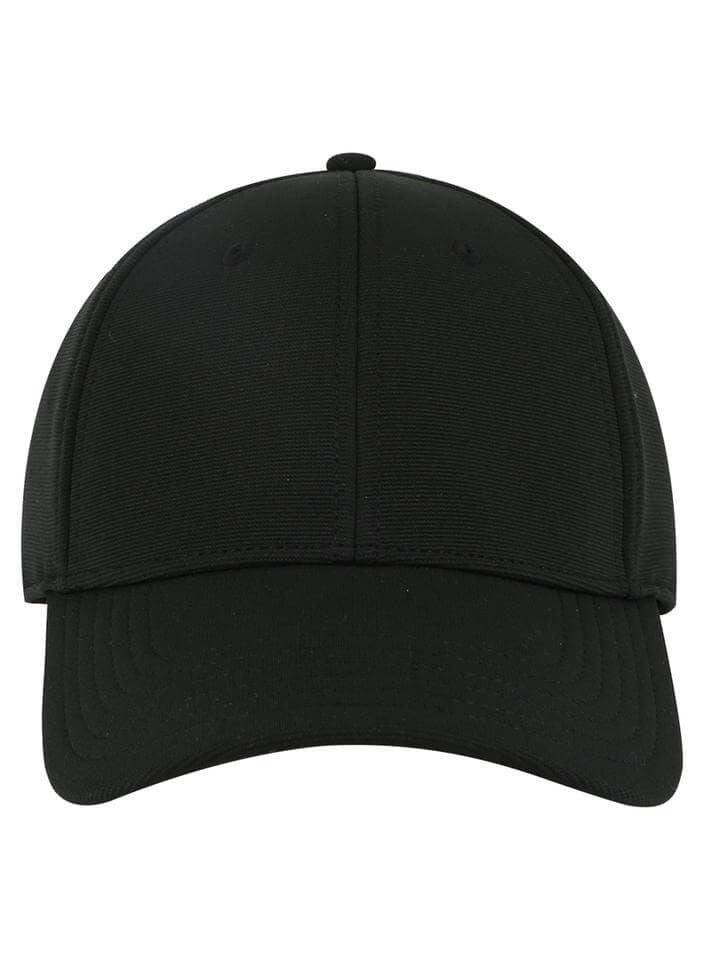 SANTHOME Santhome Titan Cap for Men Branded Recycled structured 6 Panel Premium cap with a Stylish Heavy Ribbed Double Jersey Knit Structure with Silent Adjustable Velcro  - Image 5