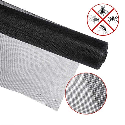 advancedestore UR Little Shop Stitched Fiberglass Mosquito Net for Windows 1 Year Guarantee (47/47 INCHES (4/4 FEET) 120/120 cm (Black) : TY 03 - Image 3
