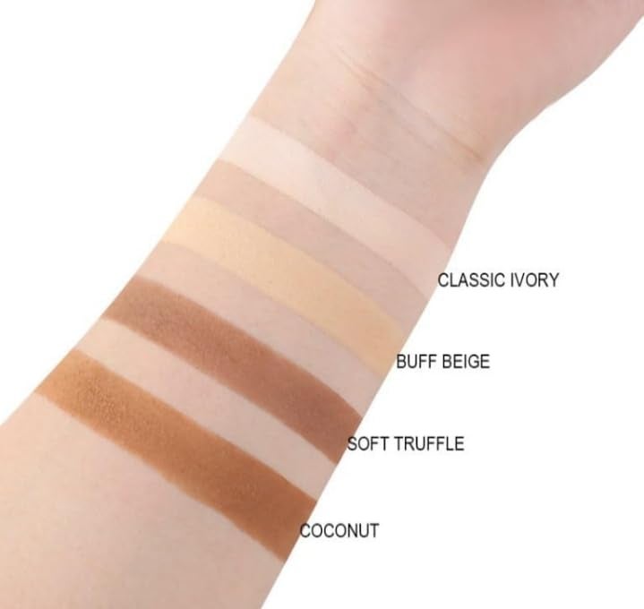 4Shade Bronzer and Highlighter Palette with Mirror Professional Makeup Contour Kit - Image 4