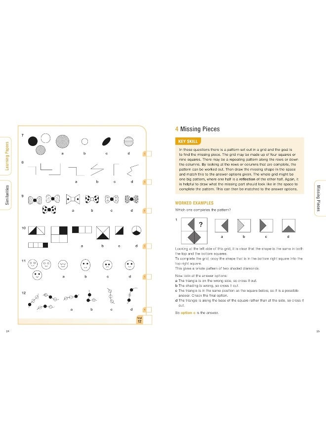 Bond 11+: Bond 11+ Non-verbal Reasoning Assessment Practice Age 6-7  - Image 3