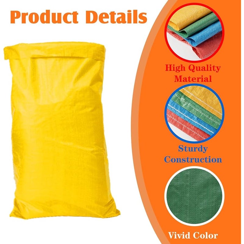 Lovyno 15Pcs Potato Sack Race Bags Large Size Game Race Bag Set Suitable for Carnival Easter Christmas Outside Lawn Sports Games, Birthday Parties, Outdoor Family Gatherings, Barbecues - Image 3