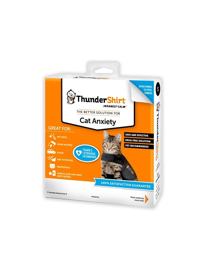 ThunderShirt Anxiety And Calming Solution for Cats Heather Grey - Large - Image 1